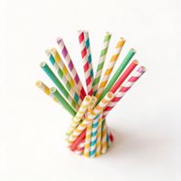 Pailles jetables personnalisables en pâte de bois écologiques et recyclables, sans danger pour les aliments, pour restaurants et événements