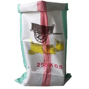 10 kg 25 kg factory manufacturer recycled plastic coating pp woven seed bag