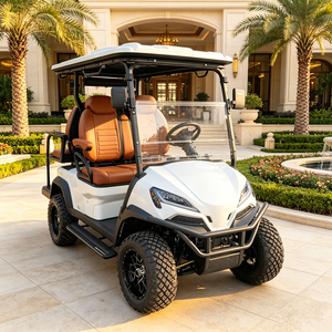 Carrito de golf eléctrico de 4 plazas: velocidades de 30 a 50 km/h, equipado con una batería de 72V; apto para uso en parques, hoteles, campos de golf. - Product Image 6