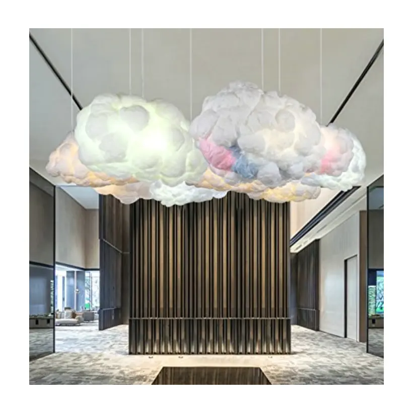 Modern interior decoration chandelier LED a variety of cloud shaped light lighting chandelier