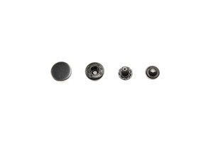 #831銅金属スナップボタンフラットバックメッキ技術工場から直接洗濯可能 - Product Image 5