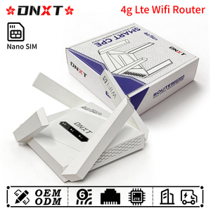 เราเตอร์ DNXT 4g lte wifi Cat4 2.4GHz 300Mbps wifi 6  เราเตอร์ขนาดเล็ก wifi LTE 4g โมเด็ม  เสาอากาศพับได้ 4g lte usb โมเด็ม สำหรับใช้ในบ้าน - Product Image 1