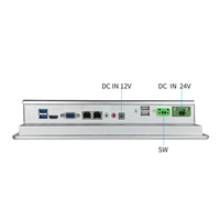 Ordinateur tablette intégré Intel I5 WES7 Linux IP65 de PC capacitif industriel sans ventilateur d'écran tactile de 12 pouces