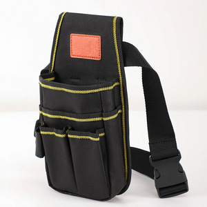 Electrician Tool Bag Multi Functional Portable Waist Bag With Adjustable Strap 5-9 Pockets Tool Messenger Bag Fanny Pack - Product Image 1