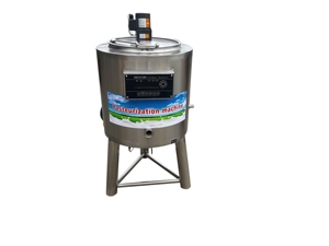 Máquina Pasteurizadora de Leche de Alta Productividad de 200L, Pasteurizador HTST para la Elaboración de Yogur - Product Image 5