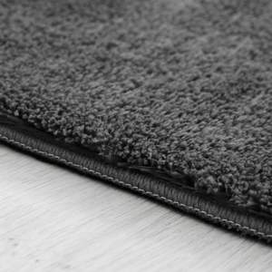 Paco Home Anthracite 140X200 cm moelleux doux moderne <span class=keywords><strong>tapis</strong></span> lavable 10mm à poils courts motif uni antidérapant pour <span class=keywords><strong>salon</strong></span> chambre - Product Image 3