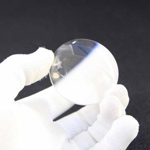 Fábrica profesional de BK7/K9 vidrio óptico de la lente convexa de la para microscopio - Product Image 6