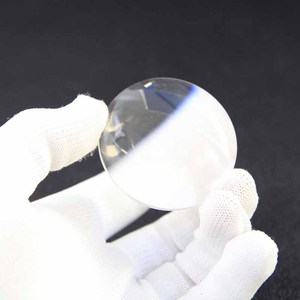 Factory professional custom BK7/K9 optical glass convex lens for microscope