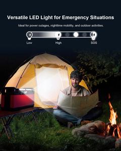 Estación de Energía Portátil de 1000W de Alta Capacidad para Camping y Autocaravanas - Product Image 6