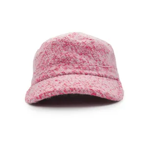 Directa de fábrica-Sombrero de invierno para mujer, y peludo pastel suave, para Otoño e Invierno