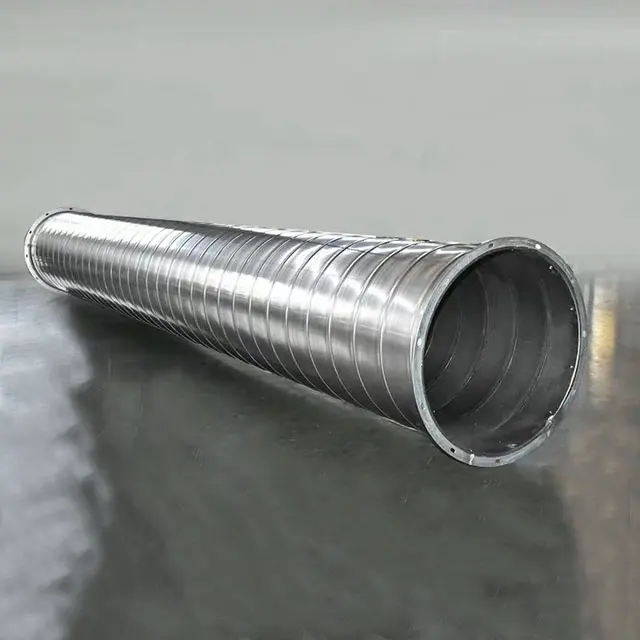 HVAC System Galvanized steel AC spiral duct