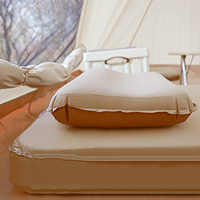 Matelas pneumatique pour l'extérieur, fournitures de plein air, fil élastique, lit pneumatique, camping, coussin de sommeil confortable, pompe électrique intégrée