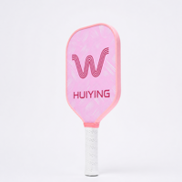 Mejor Precio HUIYING Paleta de Pickleball de Fibra de Vidrio Estándar con Núcleo de PP de 13mm, Duradera y Ligera, Venta al por Mayor