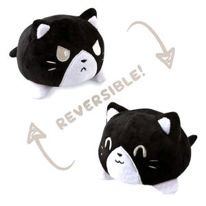 Fabriek Directe Verkoop 15Cm Omkeerbare Omzet Octopus Kat Cartoon Custom Reversibles Dier Pluche Pop Flip Hond Pluche Speelgoed - Product Image 6