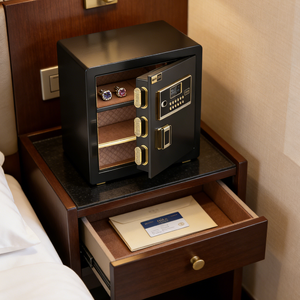 Cassaforte F6-45 in Acciaio con Serratura a Impronta Digitale e Password, Opzione con Chiave, per Casa, Hotel, Banca, Ospedale, Scuola - Product Image 4