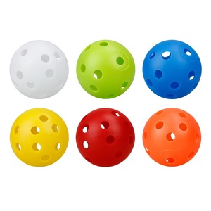Balles de pickleball durables en PE alvéolé sans bordure, 40/26 trous, 73/74 mm, pour intérieur/extérieur, pour enfants - Product Image 2