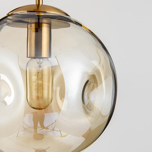 Creative Designer Modern <strong>Hanging</strong> <strong>Light</strong> Fixture Glass Bubble Ball Pendant <strong>Light</strong> for Kitchen Dinning Table - Product Image 4
