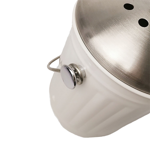 Wholesale Supplier Household Durable Customized Metal Compost Bin For Kitchen Compost Bin