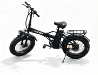 Scooter électrique léger et pratique avec boîte de rangement arrière, vélo électrique pour adultes, mini vélo électrique portable