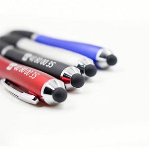 Premium Office Supplies <b>Plastic</b> Ballpoint Pens Bulk Corporate Advertising Slogan <b>Plastic</b> <b>Screen</b> Pens - Product Image 3