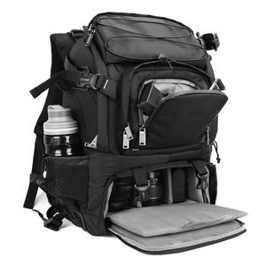 Chất lượng biểu tượng tùy chỉnh Vai Scratch-proof nhiếp ảnh máy ảnh Túi DSLR cơ bản máy ảnh Ba lô túi với ngăn máy tính xách tay - Product Image 1