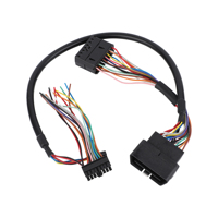 Cable Conector en Y LED Macho a Hembra de 16 Pines OBD OBD2 OBDII OEM ODM para Lector de Códigos