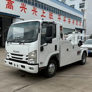 Camion de dépannage routier ISUZU 4x2, petit modèle, 3 tonnes, 6 tonnes, diesel, neuf, manuel, intégré, avec système de levage sous châssis - Product Image 6