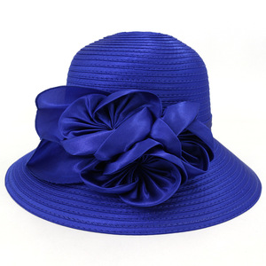 X1629 Gorras de Carreras de Caballos Elegantes con Volantes y Flores para Mujer, Sombrerería y Accesorios de Moda - Product Image 6
