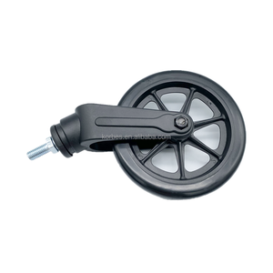 Venta Directa de Fábrica, Ruedas para Silla de Ruedas Eléctrica Médica, Repuesto para Andador, Rueda de Plástico de 6 Pulgadas - Product Image 5