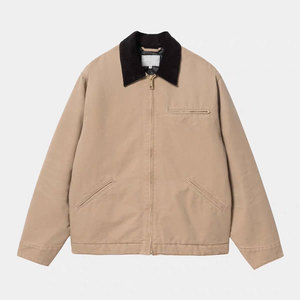 Veste de Travail Personnalisée en Toile de Coton 500 g/m² de Haute Qualité, Manteau d'<span class=keywords><strong>Hiver</strong></span> Poids Lourd pour Hommes, Logo Personnalisé - Product Image 1