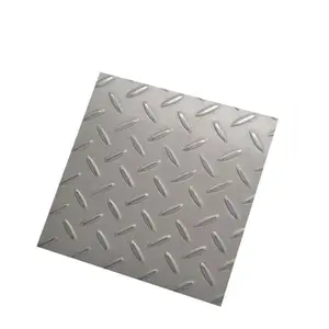 3mm 5mm 201 304 316 Checker Steel Sheet Chequer Plate Stainless Steel Checker Plate Prices