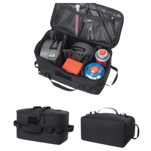 Camping en plein air réservoir <span class=keywords><strong>de</strong></span> gaz sac <span class=keywords><strong>de</strong></span> rangement grande capacité sol clou outil sac gaz bidon pique-nique ustensiles <span class=keywords><strong>de</strong></span> cuisine Kit sac - Product Image 5