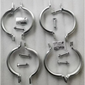 Pince de serrage en bronze d'aluminium pour pompe pneumatique à diaphragme Chengji, grande et petite, 04-6420-08 04-7100-08 - Product Image 1