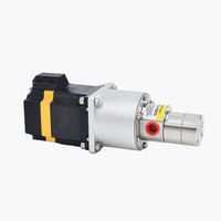 Pompe à engrenages légère à entraînement magnétique avec moteur pas à pas, joint céramique OEM, pour transfert de fluides à faible viscosité, usage automobile