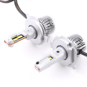 Système d'éclairage automobile, phare LED H4, accessoire de voiture, 105W 15000LM, ampoule de phare LED H1 H3 H4 9005 9012 - Product Image 4