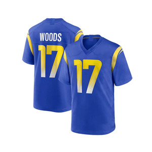 Camiseta de Fútbol Americano para Hombre, Mujer y Jóvenes, 12 Puka Nacua, 9 Matthew Stafford, 10 Cooper Kupp, <span class=keywords><strong>Aaron</strong></span> 17 Davante Adams, 99 <span class=keywords><strong>Donald</strong></span> Vapor - Product Image 3
