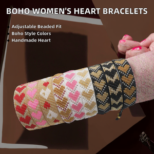 Boho Style Women's Fashion Anniversary Multicolored Tassel Woven Miyuki Seed Bead Micro Insert <b>Adjustable</b> Religious <b>Bracelets</b> - Product Image 2