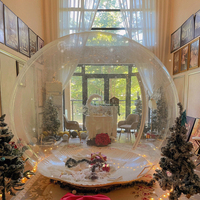 Fête des enfants ballon Transparent gonflable maison d'amusement dôme tente Camping en plein air événement fête de mariage maison gonflable