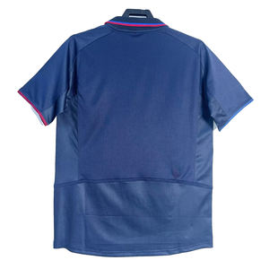 Uniforme de Fútbol de Verano, Manga Corta, Retro, Camiseta de Fútbol Estampada del Barcelona Visitante 2002/03, Secado Rápido - Product Image 2