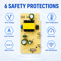 Cartes d'alimentation 12V 1.5A 18W personnalisées de qualité supérieure, à performance stable, pour remplacement et réparation