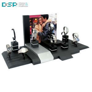 Soporte de reloj de microfibra de lujo personalizado FÁBRICA DE Vietnam DSP soporte de exhibición de reloj anillo C - Product Image 1