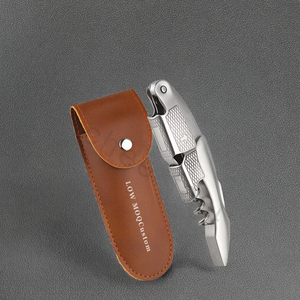 Sacacorchos de Camarero Personalizable de Acero Inoxidable con Abrebotellas, Sacacorchos de Camarero de Doble Bisagra para Uso Diario - Product Image 3