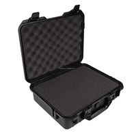 Mallette de rangement pour cartes de sport en polyester imperméable et durable avec fermeture à glissière personnalisable anti-chocs EVA Slab