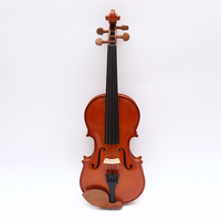 Nouvelle annonce populaire prenant en charge les cordes de violon Alice arrière et latérale en érable assaisonné personnalisées avec étui en forme