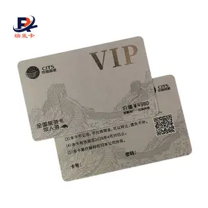Plastic Loyalty gift card with card Emboss