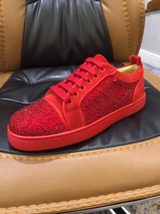 Zapatos de Malla de Alta Calidad con Suela Roja, Amortiguación Ligera, Antiolor, Diseñados por Famosos Diseñadores, Venta al por Mayor, de Lujo, con Suela Plana - Product Image 5