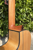 Guitare flamenco Aiersi artisanale entièrement en bois massif à 6 cordes, design traditionnel espagnol pour les guitaristes professionnels