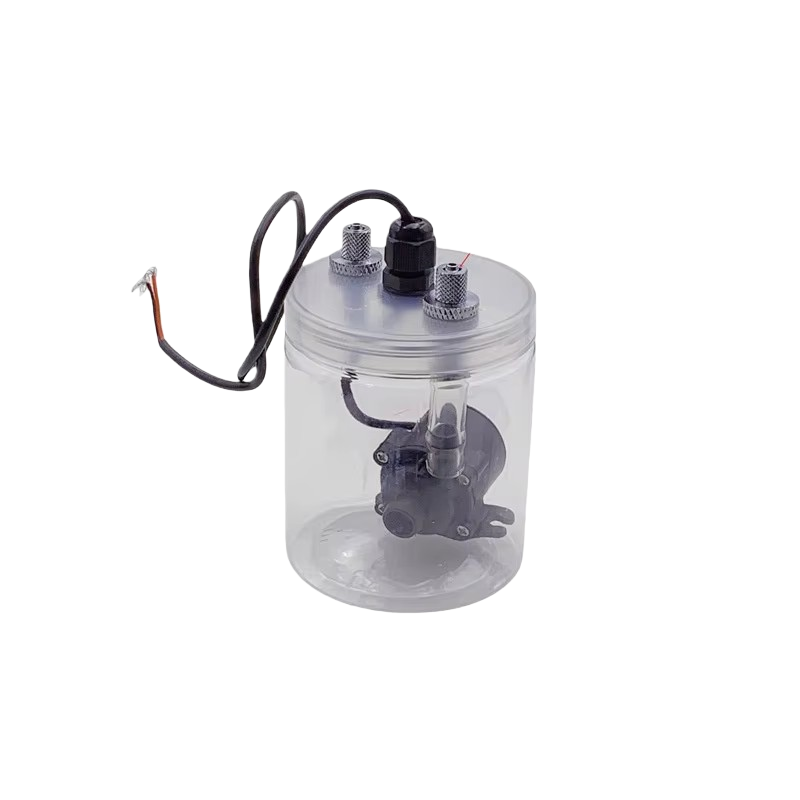 transparent 12v9w through plate quick-screw pump box