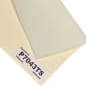 Wholesale Plain Color Coated Blackout 100% Polyester Roller Blind Fabrics For Window Treatment