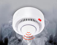 Detector de Humo Inteligente Inalámbrico WiFi LEDEAST YG400A con Control por Aplicación Tuya, Sensor de Alarma de Incendio para Sistema de Seguridad del Hogar